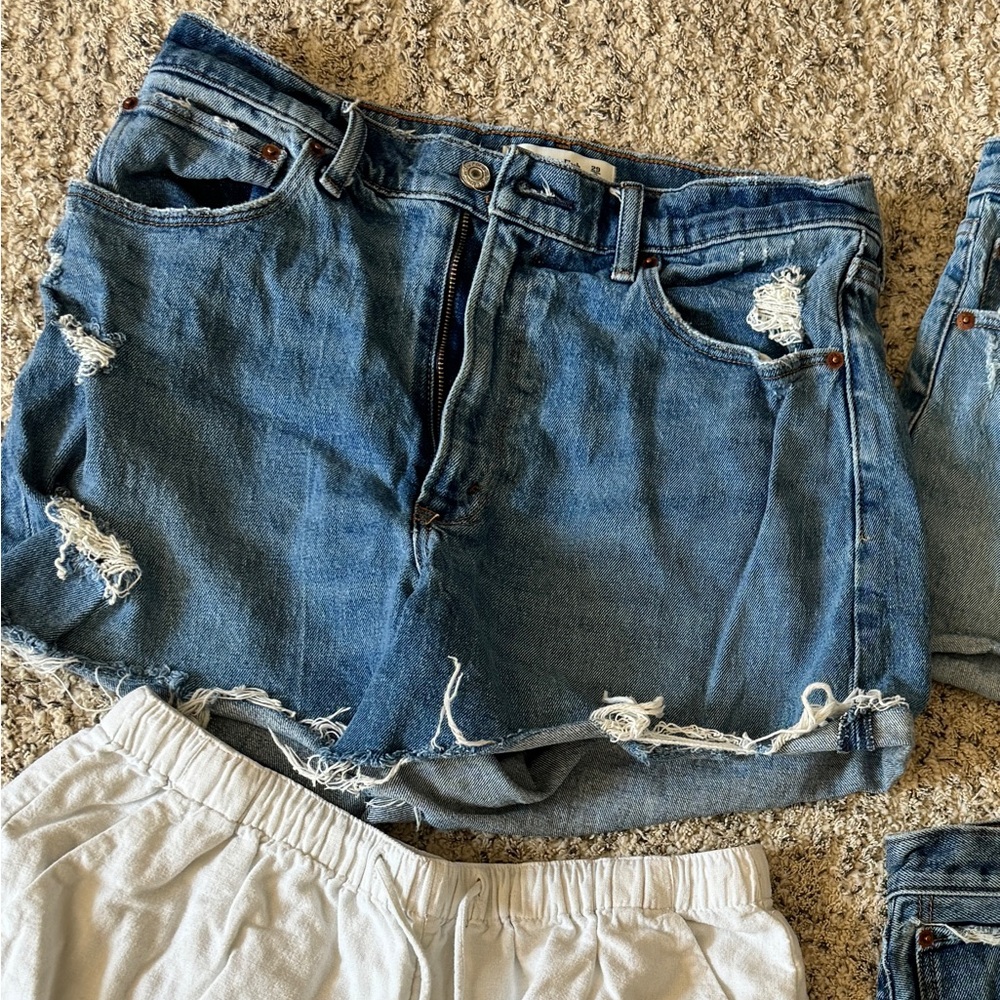 4 inch high rise mom short
